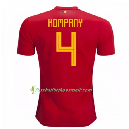 Fußballtrikots Belgien Kompany 4 WM 2018 Heimtrikotsatz kaufen